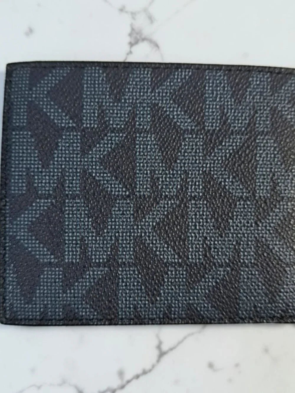 Michael Kors Men’s MK Black & MK Red /Blue /White Billfold Wallet Bundle